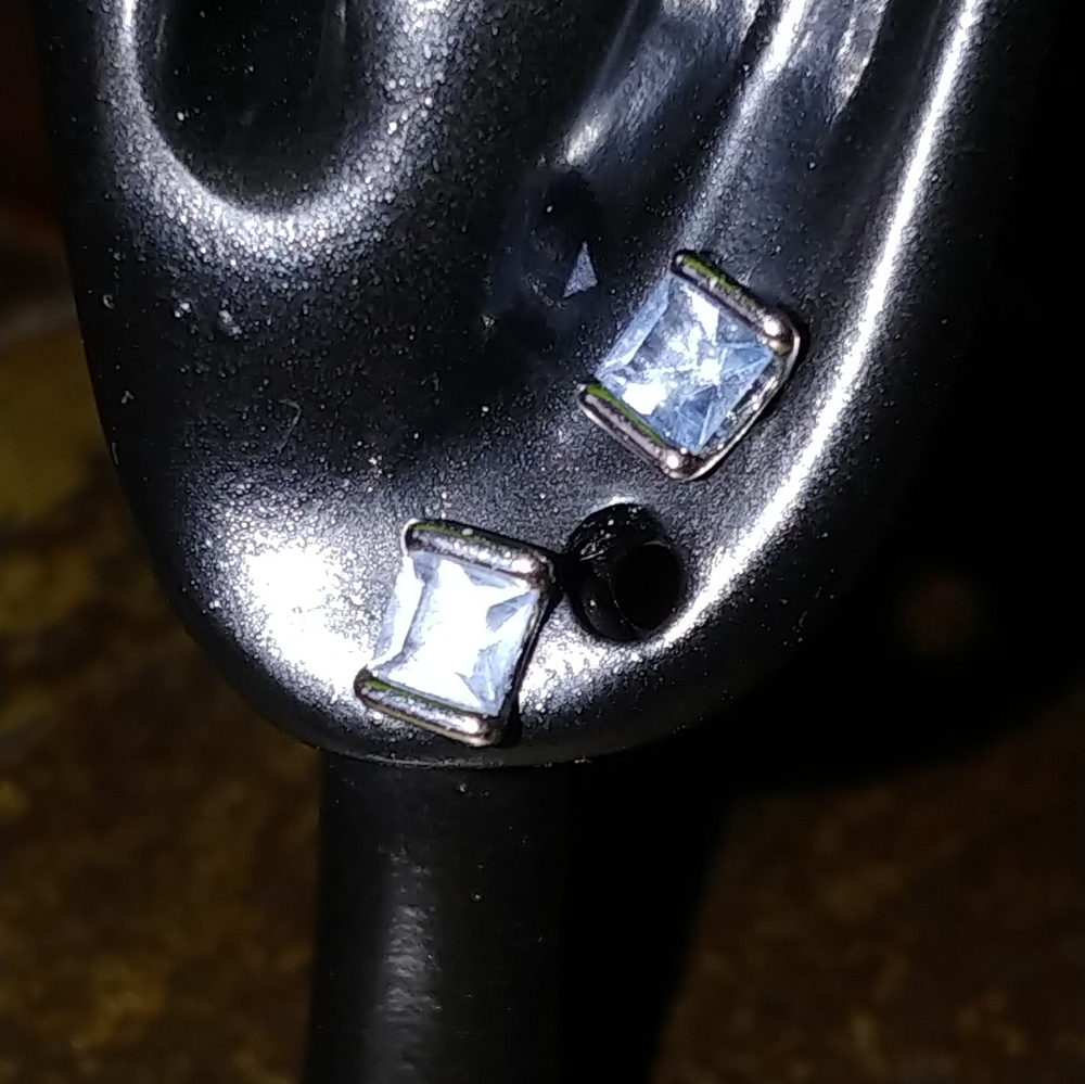 Blue Topaz Stud Earrings